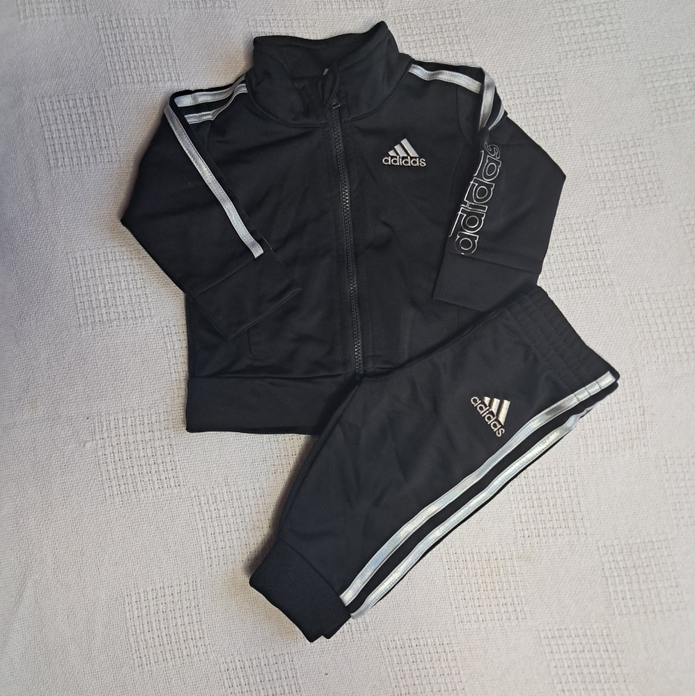 Baby girl, 3-month addidss black track suit